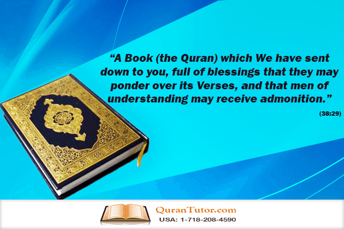 Allah (SWT) will bestow his blessing on Human for Reciting Quran