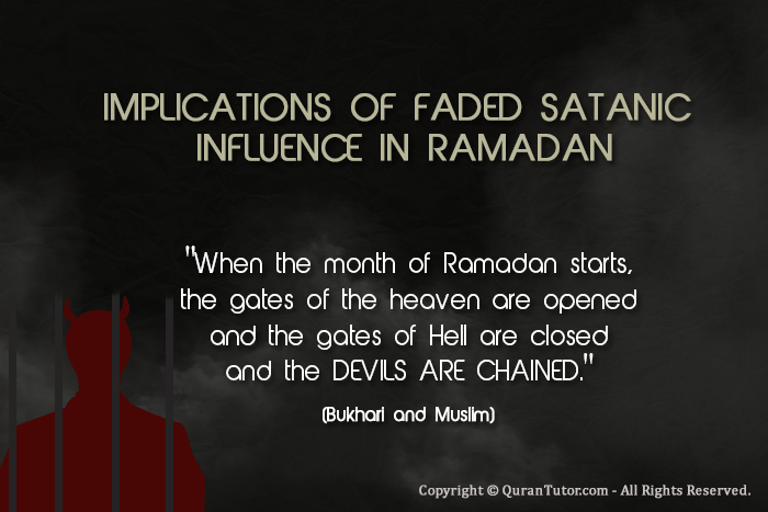 satanic influence in ramadan