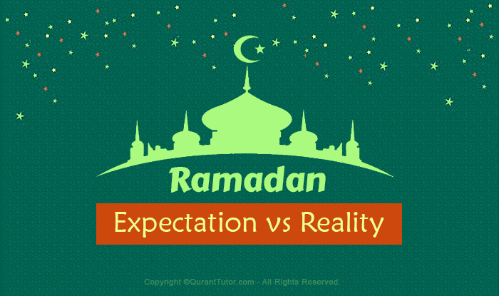 ramadan goals and reality