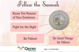 Follow the sunnah