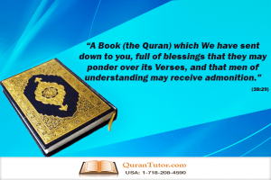 Reciting Quran and its Blessings
