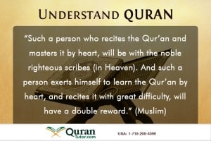 person who recites Quran he must know to understand it