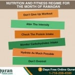 Ramadan Fitness Tips