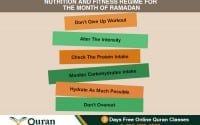 Ramadan Fitness Tips