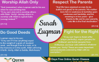Learn from Hazrat Luqman