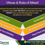 Itikaf Rewards and Rules