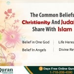 Islam Christianity and Judaism and their share belief