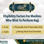 Eligibility Factors for Muslims