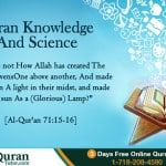 Science and Quran Teachings