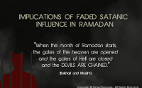 satanic influence in ramadan